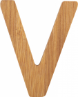 Malá noha Bambusové písmeno V