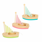 Malá vodná hračka plachetnica 3 ks