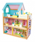Malý drevený domček pre bábiky