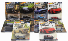 Mattel Hot Wheels Chevrolet Set Assortment 10 kusov Fast & Furious 1:64 Rôzne