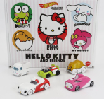 Mattel hot wheels Hello kitty Set Sortiment 5 kusov Autá Hello Kitty And Friends - Keroppi - Cinnamoroll - Gudetama - My Melody 1:64 Rôzne