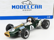 Mcg Brabham F1 Bt20 N 6 2nd British Gp 1966 Denny Hulme 1:18 British Racing Green