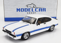 Mcg Ford england Capri Mkii Coupe Rhd 1975 1:18 Biela modrá