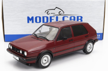 Mcg Volkswagen Golf Mkii Gti 1984 1:18 Tmavo červená