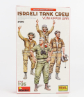 Miniart Figúrky Soldati - Vojaci Izrael Posádka tanku Vojenská 1:35 /