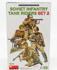 Miniart Figúrky Sovietska pechota Tankisti Set 2 1:35 /