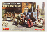 Miniart Lanz Bulldog D8500 Európsky poľnohospodársky traktor 1949 1:35 /