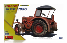Miniart Lanz Bulldog D8532 Nemecký dopravný traktor 1950 1:24 /
