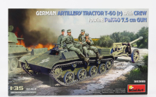 Miniart Tank T-60 Tractor Nemecké vojenské delostrelectvo 1945 1:35 /