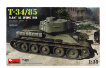Miniart Tank T34/85 Závod 112 Spring Military 1944 1:35 /