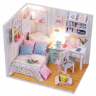 Miniatúrny domček pre dve deti Adabellina izba