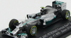 Minichamps Mercedes gp F1 W05 Amg Petronas N 6 Sezóna 2014 Nico Rosberg 1:43 Strieborná zelená