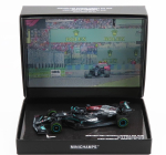 Minichamps Mercedes gp F1 W12 Team Amg Petronas N 44 - Sám na štartovom rošte - 2. preteky Maďarska (s dažďovým efektom) 2021 Lewis Hamilton 1:43 Čierna zelená