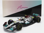 Minichamps Mercedes gp F1 W13e Team Mercedes-amg Petronas F1 N 44 6th Miami Gp 2022 Lewis Hamilton 1:18 Silver Green