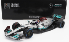 Minichamps Mercedes gp F1 W13e Team Mercedes-amg Petronas F1 N 44 Monaco Gp With Rain Tires 2022 Lewis Hamilton 1:18 Silver Green