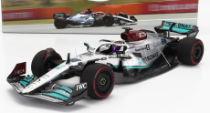 Minichamps Mercedes gp F1 W13e Team Mercedes-amg Petronas F1 N 63 3. Australian Gp 2022 George Russel 1:18 Strieborná zelená