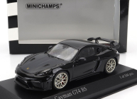Minichamps Porsche 718 (982) Cayman Gt4 Rs Coupe 2021 - Neodyme Wheels 1:43 Black