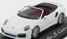 Minichamps Porsche 911 991 Turbo S Cabriolet 2014 1:43 Uni White