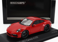 Minichamps Porsche 911 992 Carrera 4s Gts Coupe 2019 1:43 červená