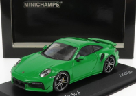 Minichamps Porsche 911 992 Turbo S Coupe Sport Design 2021 1:43 Zelená