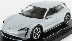 Minichamps Porsche Taycan 4s Cross Turismo 2021 - Con Vetrina - s vitrínou 1:18 Ice Grey