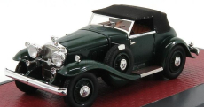 Modely v mierke Matrix Stutz Dv32 Super Bearcat Cabriolet Closed 1932 1:43 Zelená