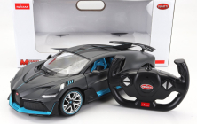 Mondomotors Bugatti Divo 2018 1:14 sivá svetlo modrá