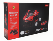 Mondomotors Ferrari Fxx-k Evo N 54 Racing 2018 - stavebnica modelu 1:18 červená
