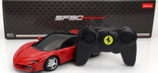Mondomotors Ferrari Sf90 Stradale Hybrid 1000hp 2019 1:24 červená