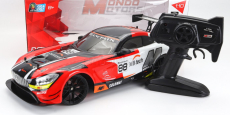 Mondomotors Mercedes Benz Gt3 Amg N 88 Racing 2022 1:10 červená čierna strieborná
