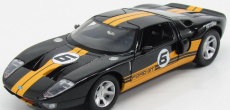 Motor-max Ford usa Gt40 N 6 Racing 2005 1:24 čierna žltá