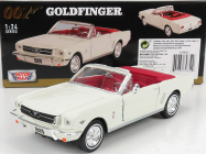 Motor-max Ford usa Mustang Cabriolet Otvorený 1964 - James Bond 007 - Goldfinger - Missione Goldfinger 1:24 Biela
