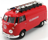 Motor-max Volkswagen T1 Type 2 Van Feuerwehr 1962 1:24 Červená