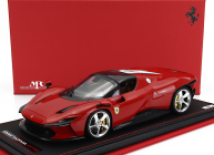 Mr-models Ferrari Daytona Sp3 2022 - Con Vetrina - S vitrínou 1:18 Rosso Corsa - červená