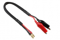 Nabíjací kábel - G4 pre krokové svorky - 14 AWG/ULTRA V+ silikónový kábel - 30 cm