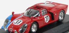 Najlepší model Alfa romeo 33.2 N 37 Test 24h Le Mans 1968 Gosselin - Trosch 1:43 Red Blue