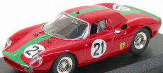 Najlepší model Ferrari 250 Lm Monza 1966 N 21 De Siebenthal 1:43 Red