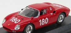 Najlepší model Ferrari 250lm N 180 Targa Florio 1966 1:43 Červená