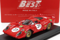 Najlepší model Ferrari 312p 3.0l V12 Coupe Team N.a.r.t N 39 24h Le Mans 1970 S.posey - T.adamowicz 1:43 Red