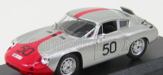 Najlepší model Porsche 1600gs Abarth N 50 Targa Florio 1962 Strale - Hahnl 1:43 Silver Red