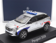 Norev Peugeot 3008 Police Nationale 2023 1:43 Strieborný