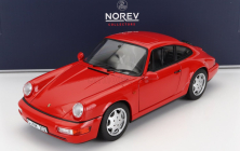 Norev Porsche 911 964 Carrera 2 Coupe 1990 1:18 Červená