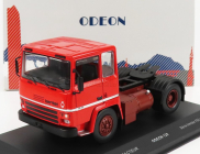 Odeon Berliet Tr280 Tractor Truck 2-axis 1978 1:43 Červená