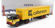 Odeon Berliet Tr280 Truck Telonato Calberson 1978 1:43 žltá čierna červená