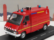 Odeon Renault Master T30d Van Vsr Bemaex Sapeurs Pompiers 1981 1:43 červená