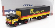 Odeon Renault R310 Truck Telonato Calberson 1986 1:43 žltá čierna červená