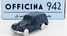 Officina-942 Fiat 500c Belvedere 1951 1:76 Modrá