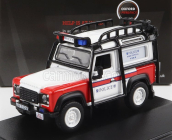 Oxford-models Land rover Defender 90 Metropolitan Police 1983 1:76 Biela červená