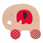 Petit Collage Slon a slon na kolesách