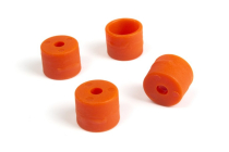 Podložky pod kolesá oranžové 4 ks (Atom)